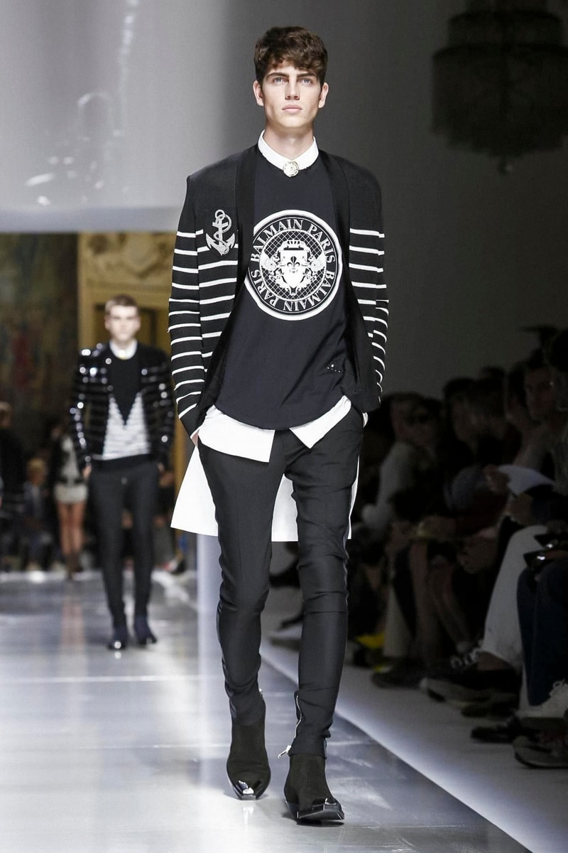 Balmain 2018 Spring/Summer Collection Paris Fashion Week Men's ss18 pfw Olivier Rousteing