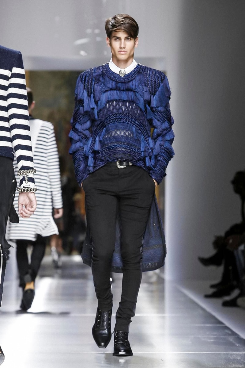 Balmain 2018 Spring/Summer Collection Paris Fashion Week Men's ss18 pfw Olivier Rousteing