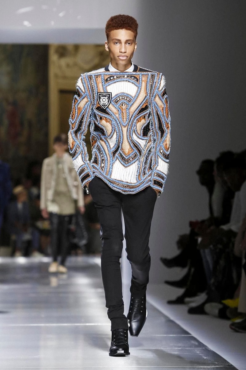 Balmain 2018 Spring/Summer Collection Paris Fashion Week Men's ss18 pfw Olivier Rousteing