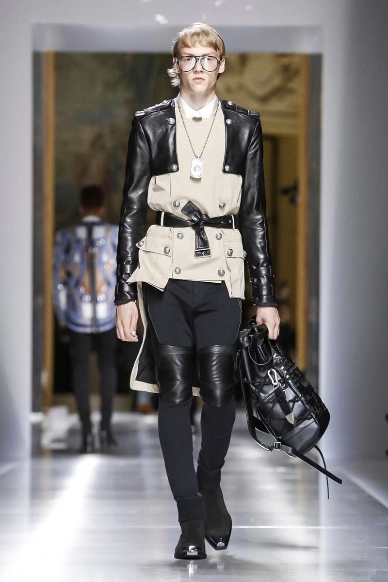 Balmain 2018 Spring/Summer Collection Paris Fashion Week Men's ss18 pfw Olivier Rousteing
