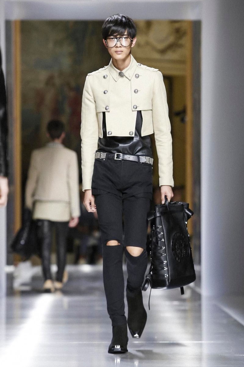 Balmain 2018 Spring/Summer Collection Paris Fashion Week Men's ss18 pfw Olivier Rousteing