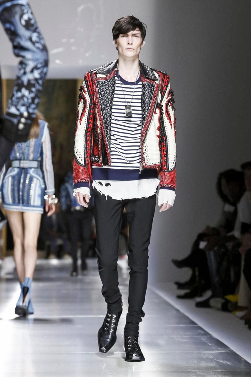 Balmain 2018 Spring/Summer Collection Paris Fashion Week Men's ss18 pfw Olivier Rousteing