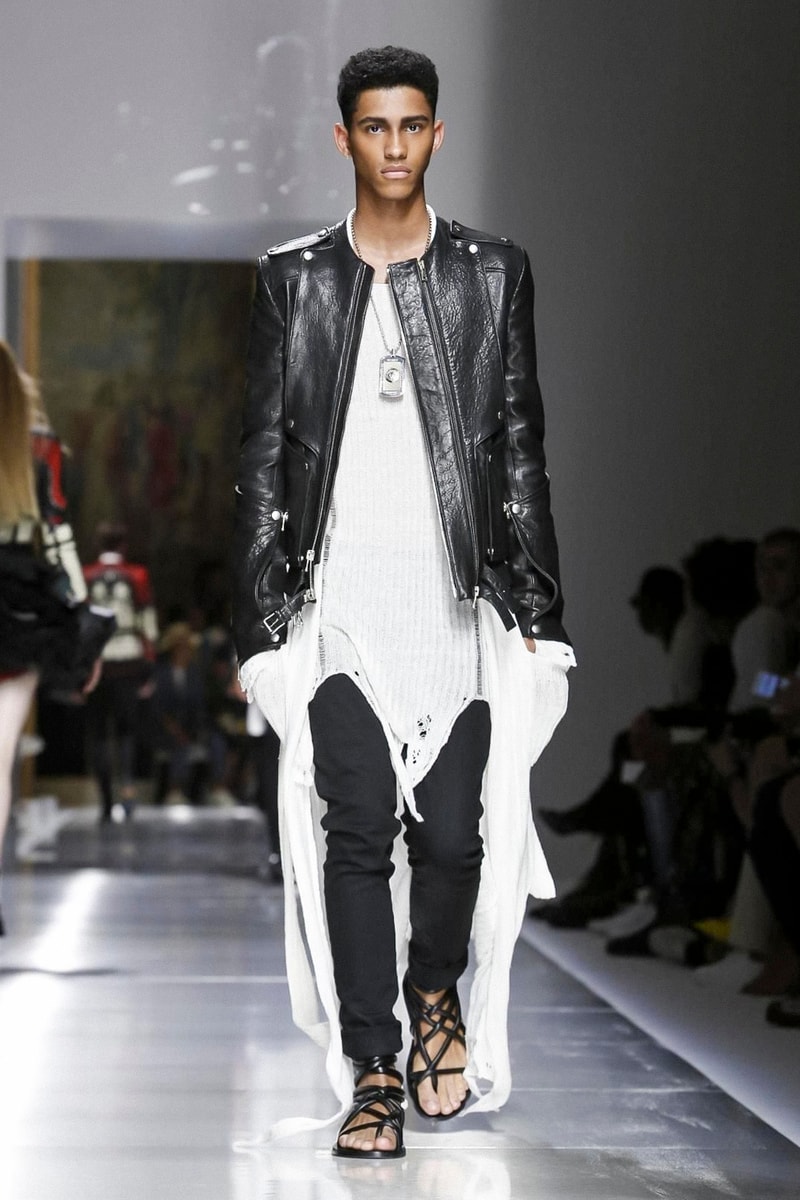 Balmain 2018 Spring/Summer Collection Paris Fashion Week Men's ss18 pfw Olivier Rousteing