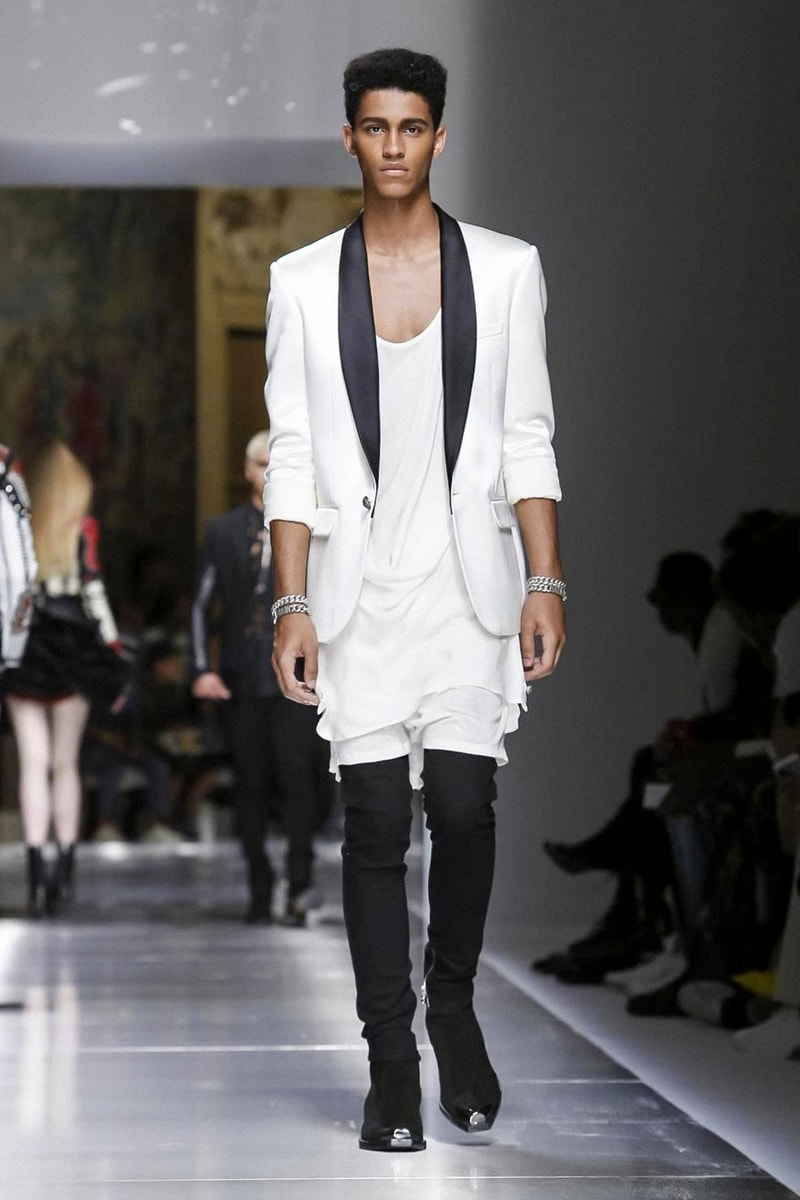 Balmain 2018 Spring/Summer Collection Paris Fashion Week Men's ss18 pfw Olivier Rousteing