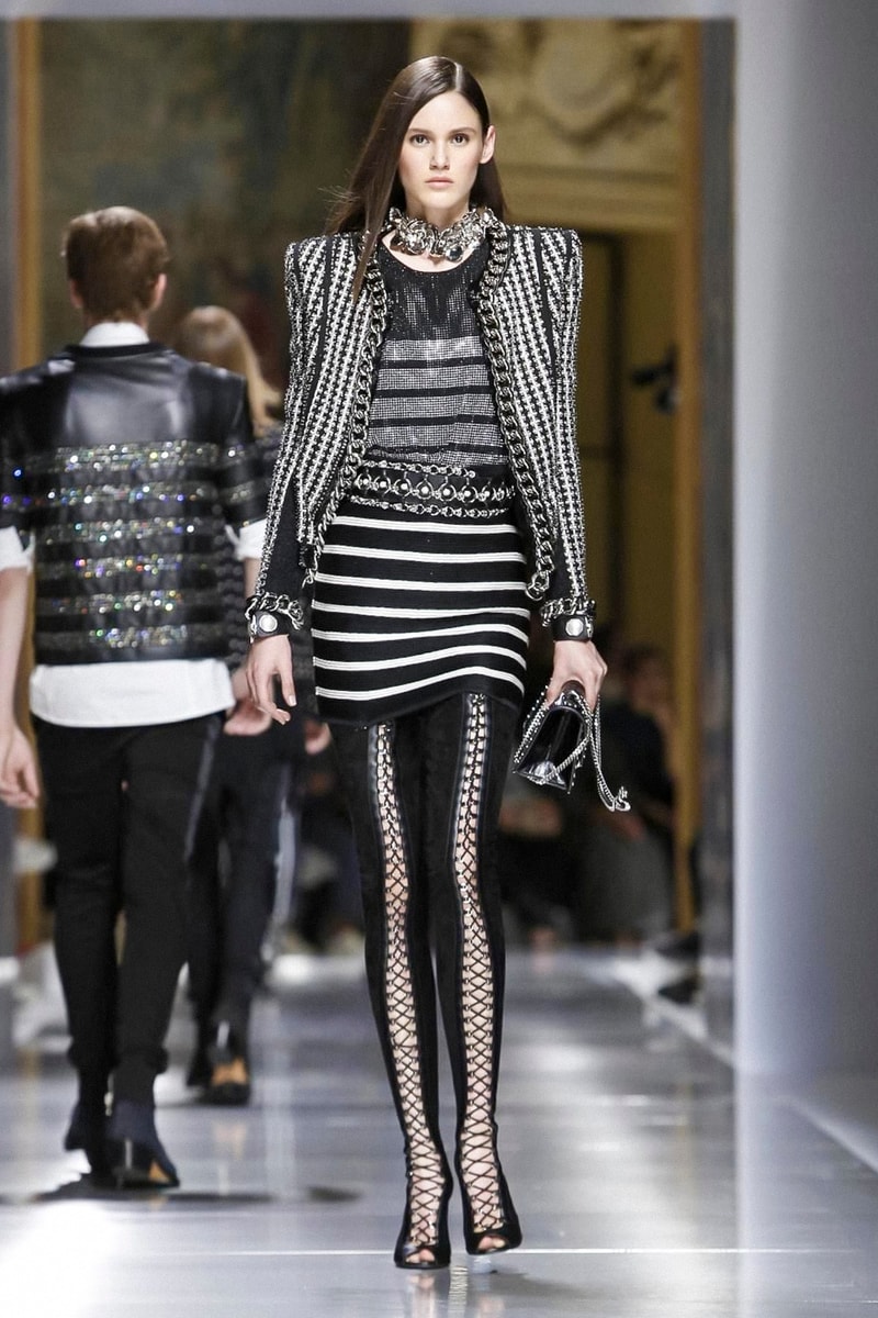 Balmain 2018 Spring/Summer Collection Paris Fashion Week Men's ss18 pfw Olivier Rousteing
