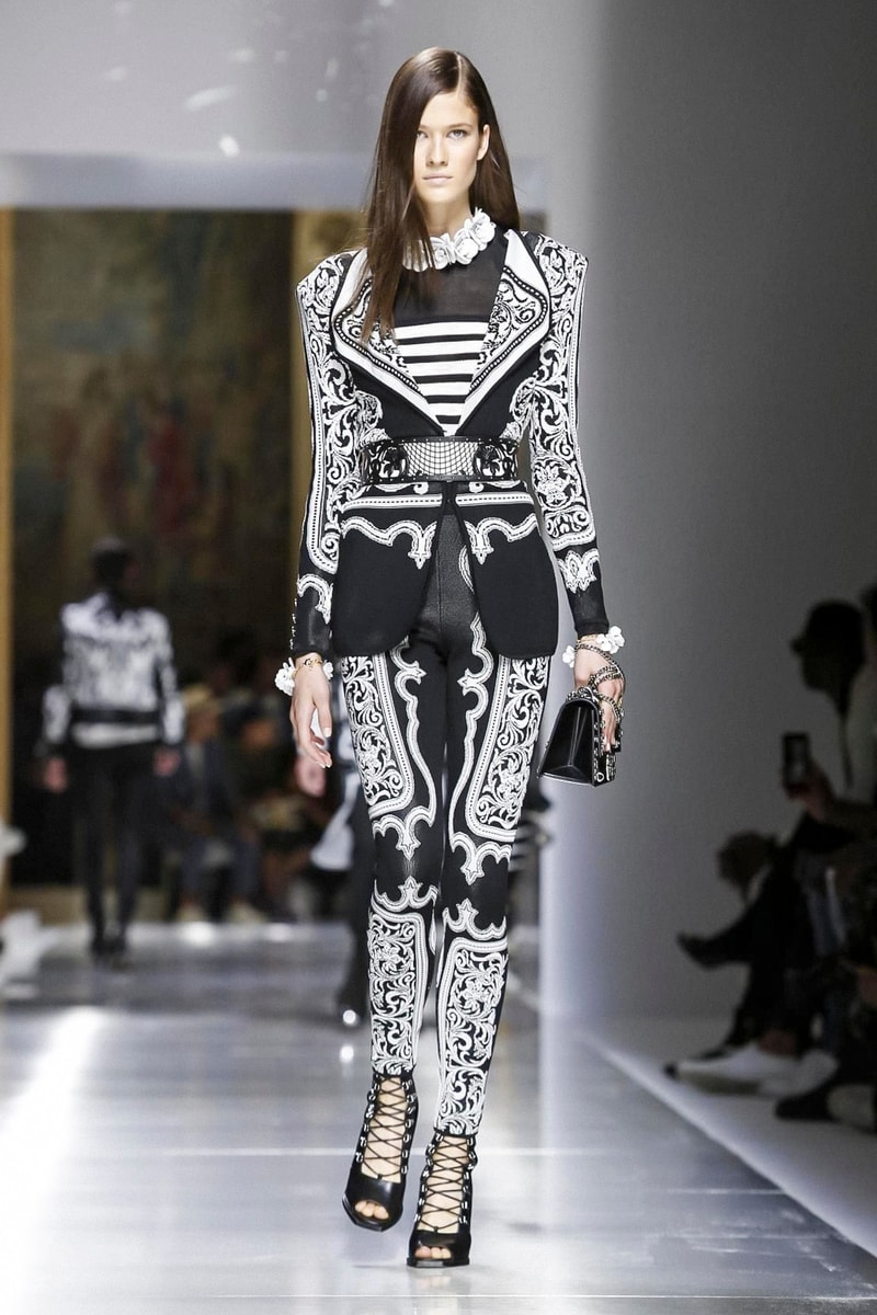 Balmain 2018 Spring/Summer Collection Paris Fashion Week Men's ss18 pfw Olivier Rousteing