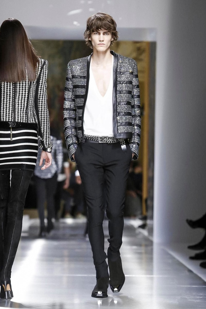Balmain 2018 Spring/Summer Collection Paris Fashion Week Men's ss18 pfw Olivier Rousteing