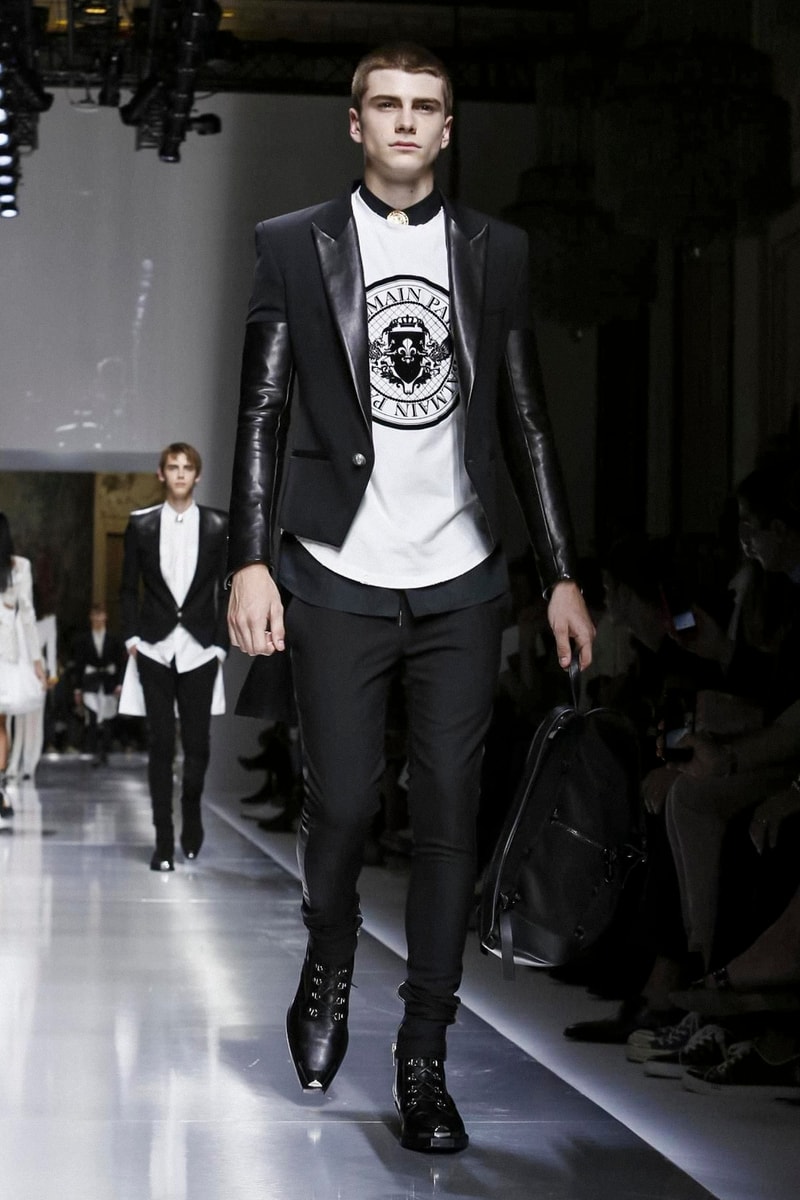 Balmain 2018 Spring/Summer Collection Paris Fashion Week Men's ss18 pfw Olivier Rousteing