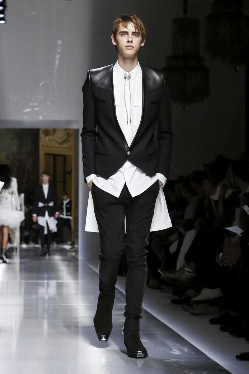 Balmain 2018 Spring/Summer Collection Paris Fashion Week Men's ss18 pfw Olivier Rousteing
