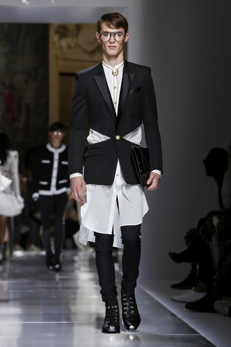 Balmain 2018 Spring/Summer Collection Paris Fashion Week Men's ss18 pfw Olivier Rousteing