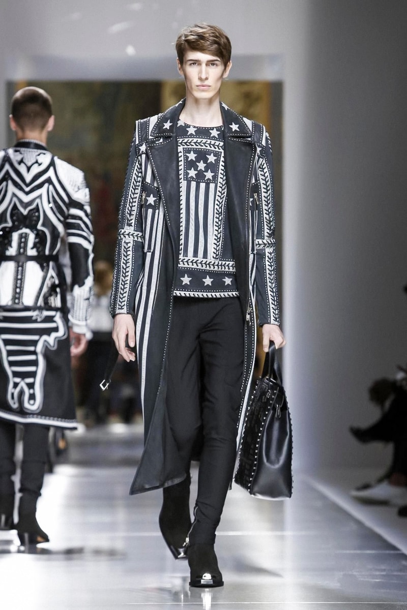 Balmain 2018 Spring/Summer Collection Paris Fashion Week Men's ss18 pfw Olivier Rousteing