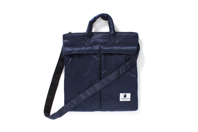 BAPE Summer Bag Shoulder Bag Navy