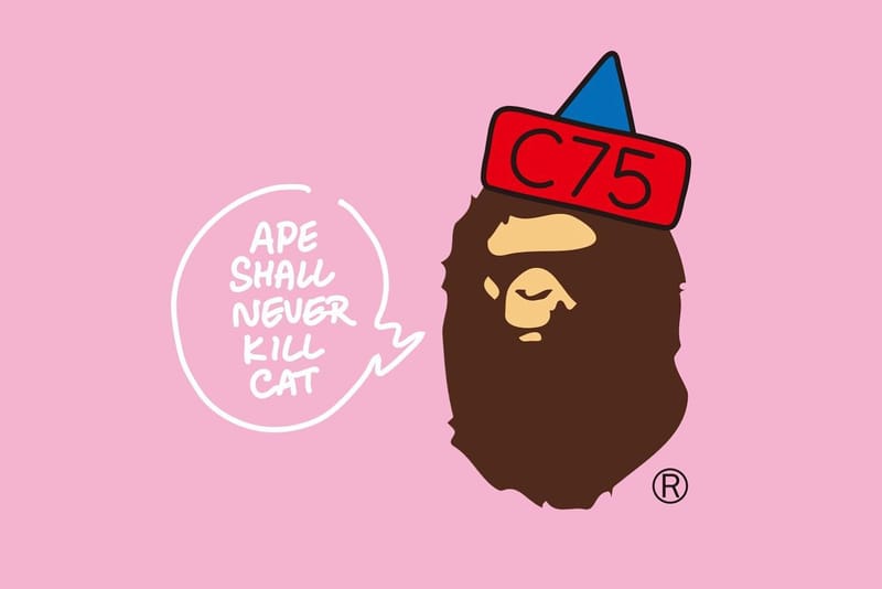 BAPE and Club 75 Unveil Their "Ape Shall Never Kill Cat" Collaboration