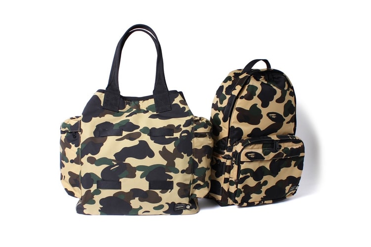 BAPE & Porter Drop a New Collaboration in Classic Camo Colorways