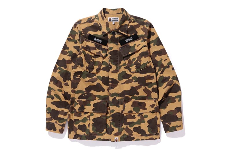 BAPE Camo Shirts 2017 WGM Line A Bathing Ape