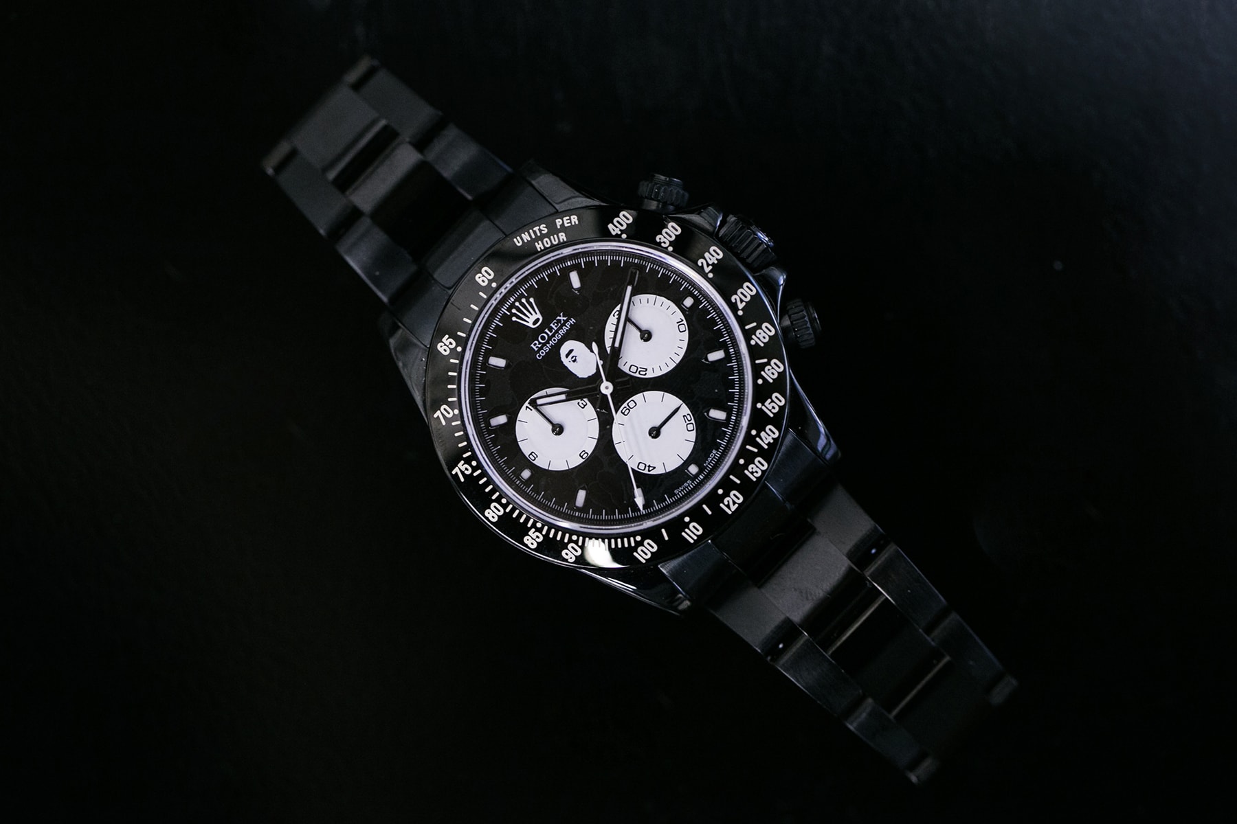 BAPE x Rolex by Bamford Watch Department Details