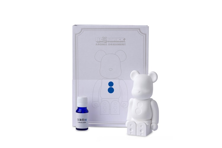 BE@RBRICK & colette Team up on a Scented Collectable for Bibliotheque Blanc