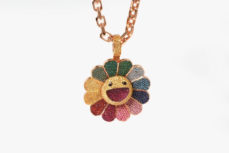 Ben Baller Custom Made Spinning Murakami Flowers For J Balvin