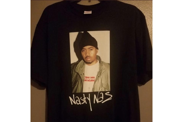 A Better Look at the Rumored Upcoming Nas x Supreme Collaboration