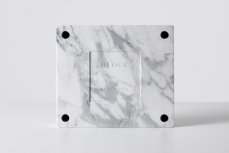 BLOCK Apple MacBook Pro Laptop Stand de Dolomieu Accessory White Marble