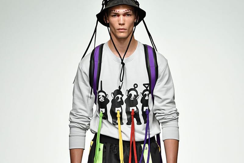 The 'Teletubbies' Invade Bobby Abley's 2018 Spring/Summer Collection