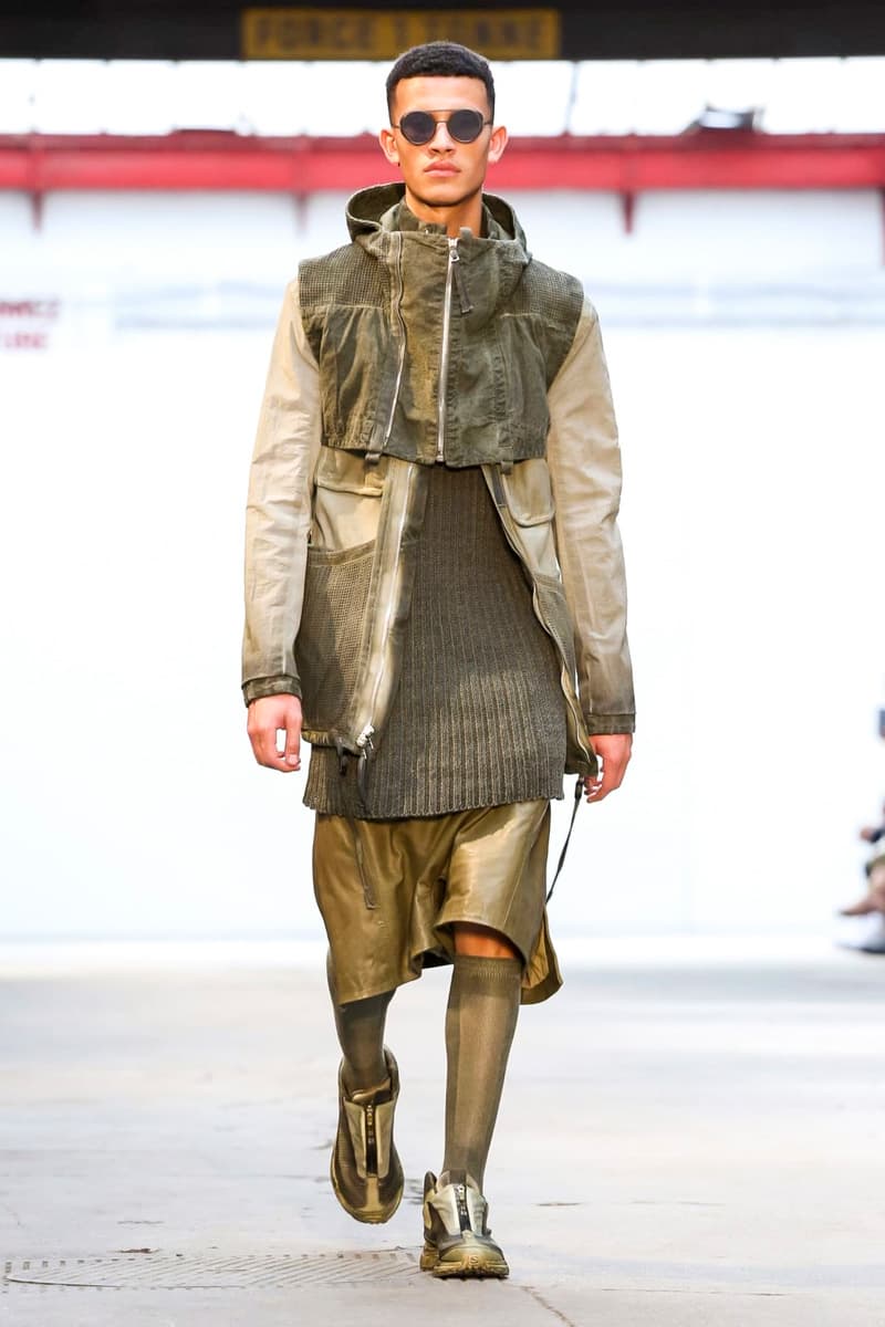 Boris Bidjan Saberi 2018 Spring Summer Collection Paris Men's Fashion Week Runway Show