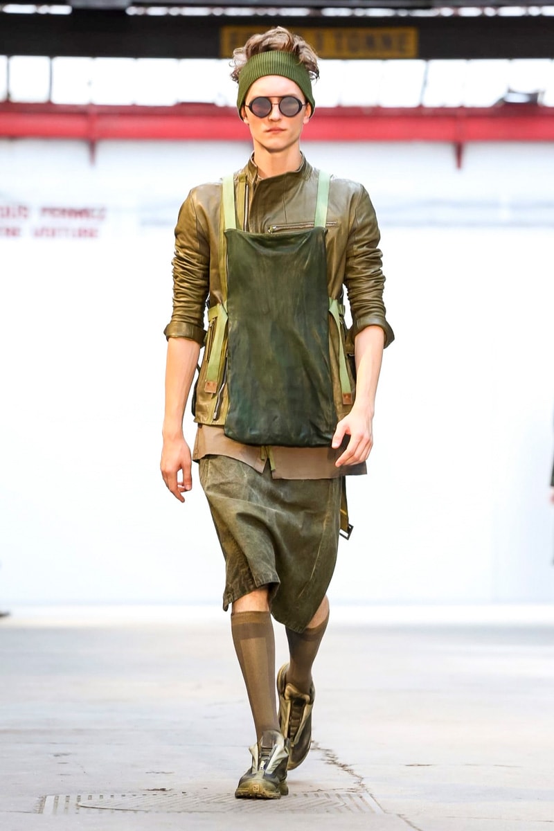 Boris Bidjan Saberi 2018 Spring Summer Collection Paris Men's Fashion Week Runway Show