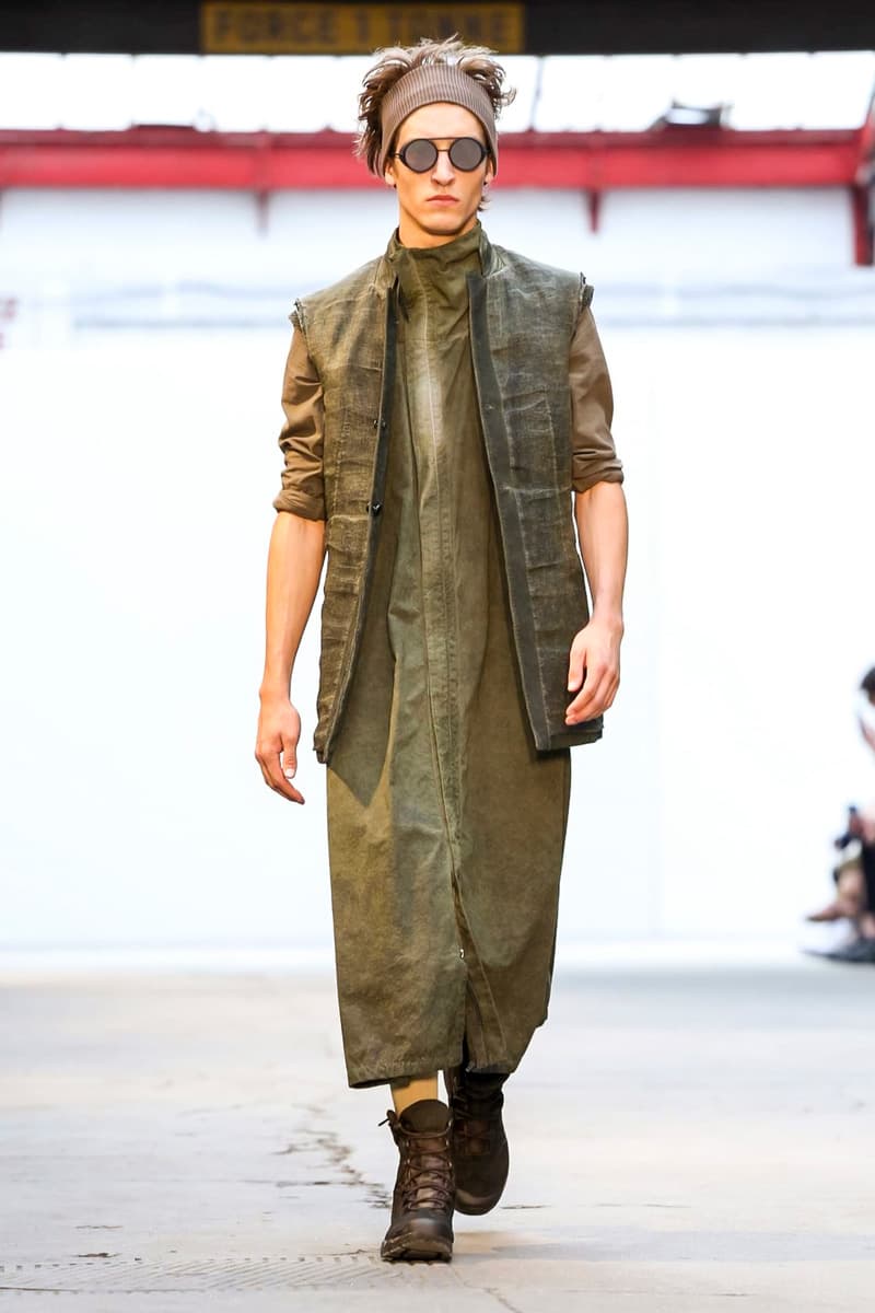 Boris Bidjan Saberi 2018 Spring Summer Collection Paris Men's Fashion Week Runway Show