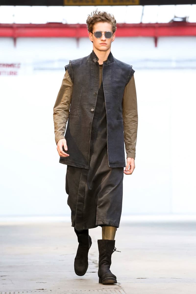 Boris Bidjan Saberi 2018 Spring Summer Collection Paris Men's Fashion Week Runway Show