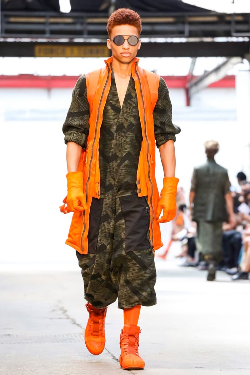 Boris Bidjan Saberi 2018 Spring Summer Collection Paris Men's Fashion Week Runway Show