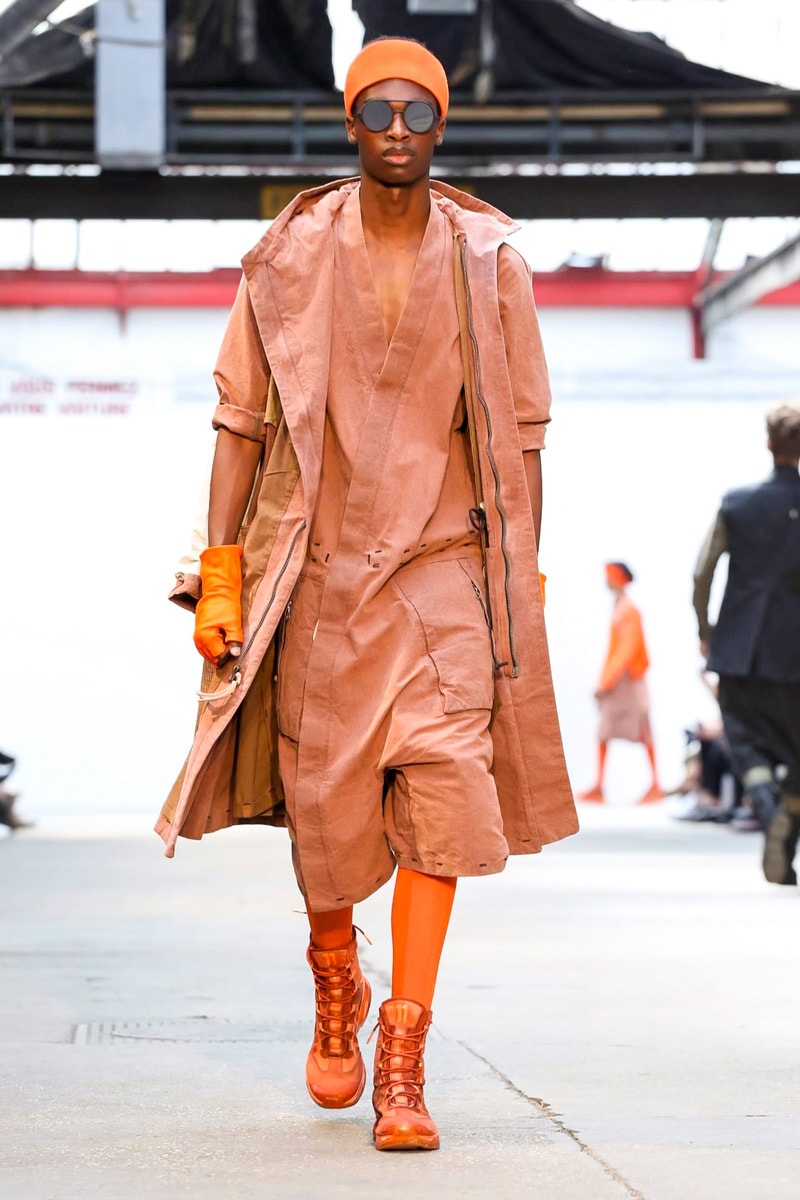 Boris Bidjan Saberi 2018 Spring Summer Collection Paris Men's Fashion Week Runway Show