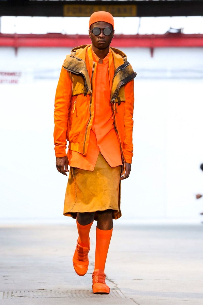 Boris Bidjan Saberi 2018 Spring Summer Collection Paris Men's Fashion Week Runway Show
