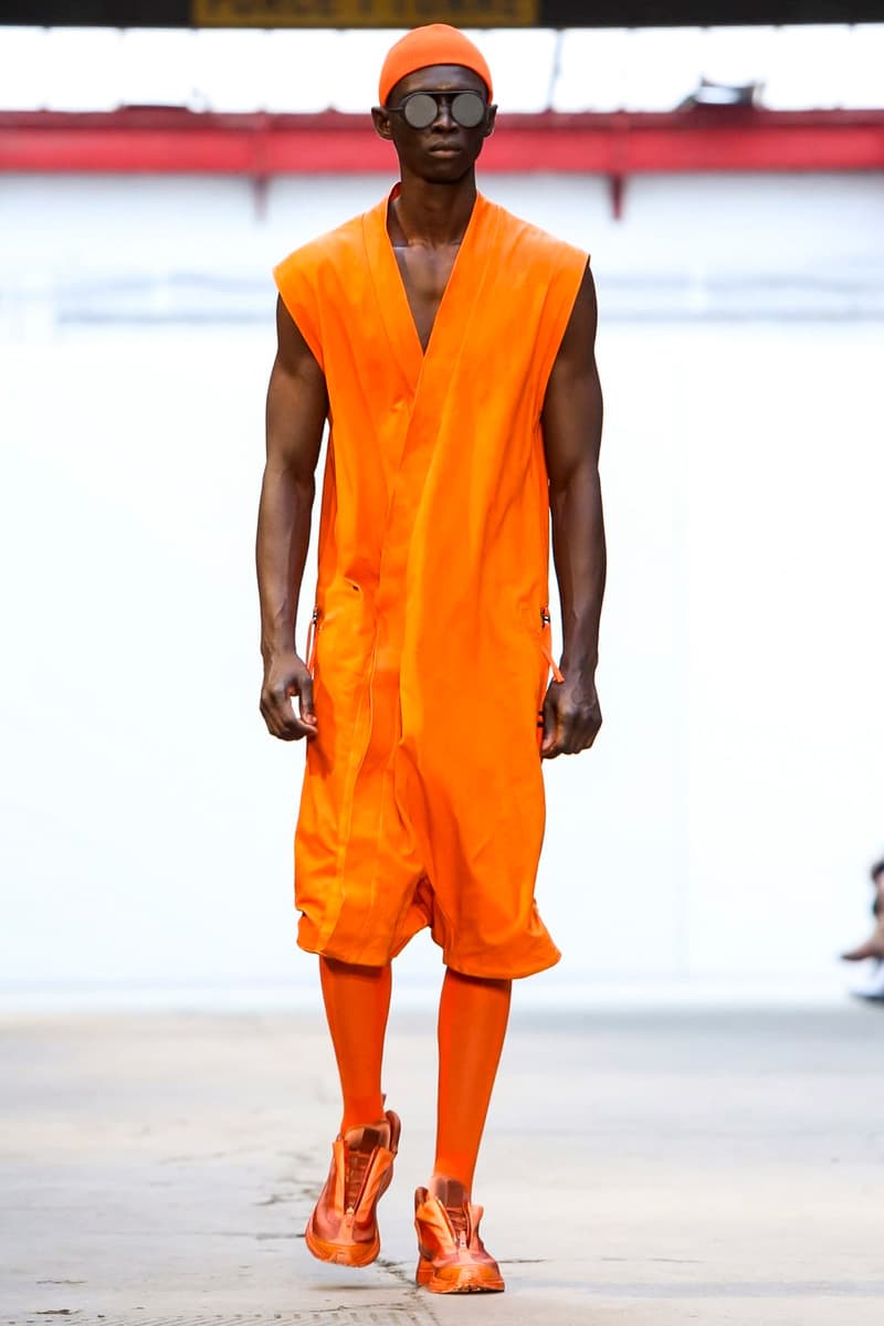 Boris Bidjan Saberi 2018 Spring Summer Collection Paris Men's Fashion Week Runway Show