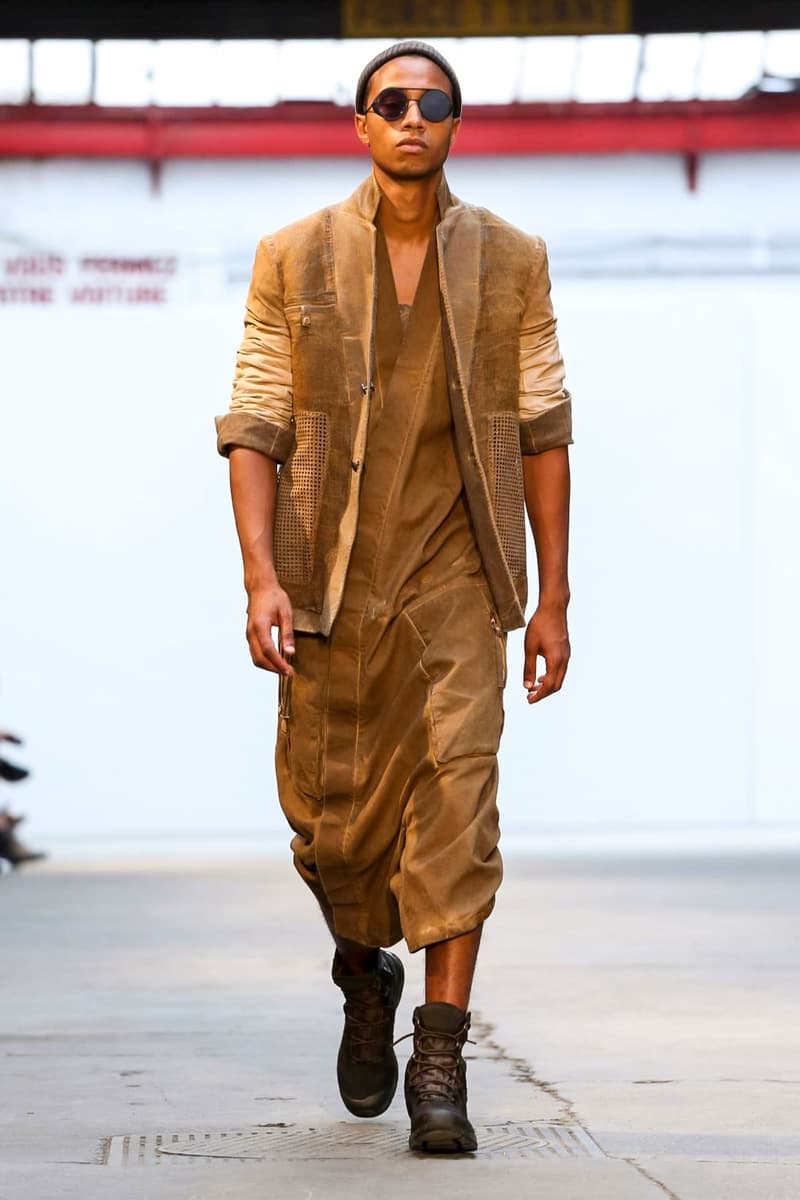 Boris Bidjan Saberi 2018 Spring Summer Collection Paris Men's Fashion Week Runway Show