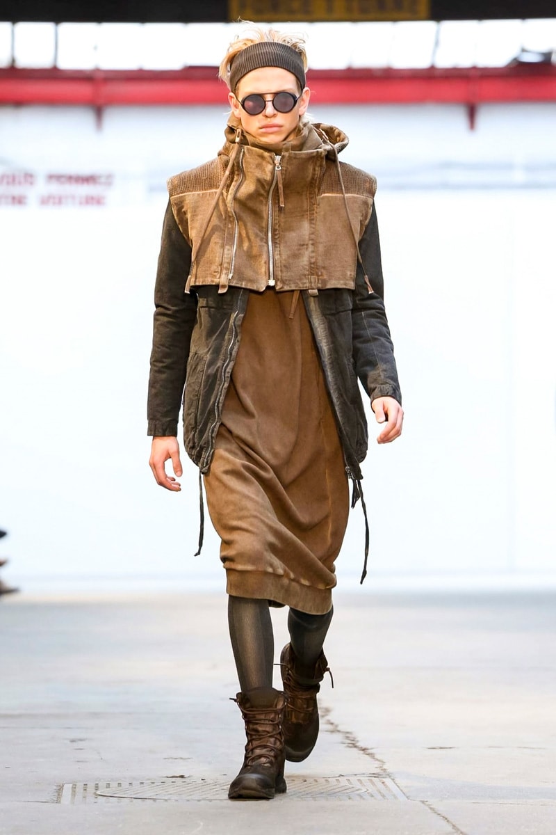 Boris Bidjan Saberi 2018 Spring Summer Collection Paris Men's Fashion Week Runway Show