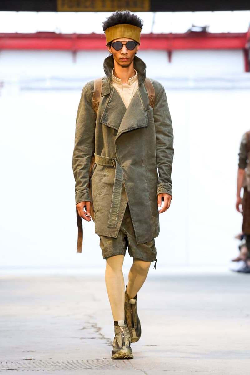 Boris Bidjan Saberi 2018 Spring Summer Collection Paris Men's Fashion Week Runway Show