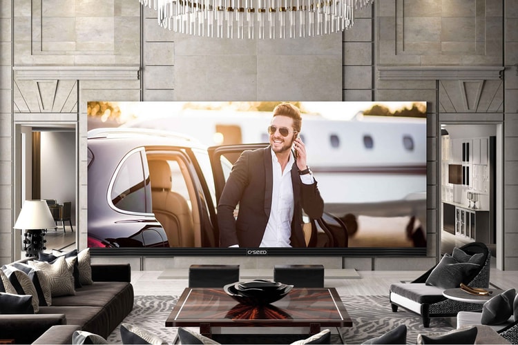 C SEED Introduces the World's Largest Widescreen TV