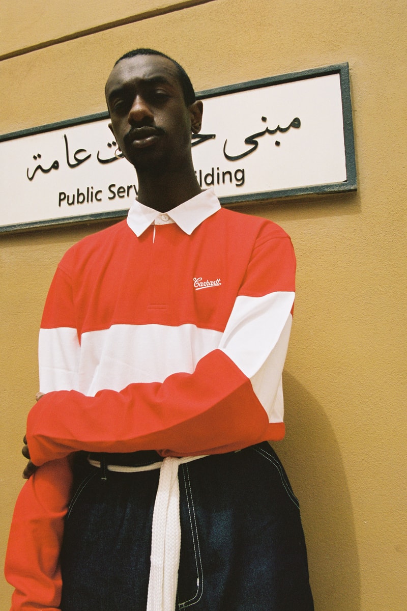 Carhartt WIP Upclassics Editorial Fashion Clothing Lookbook Cheb Moha Chndy Workwear Streetwear Kuwait Middle East