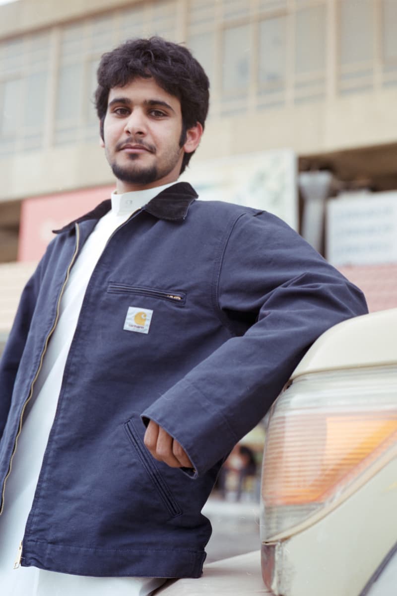 Carhartt WIP Upclassics Editorial Fashion Clothing Lookbook Cheb Moha Chndy Workwear Streetwear Kuwait Middle East