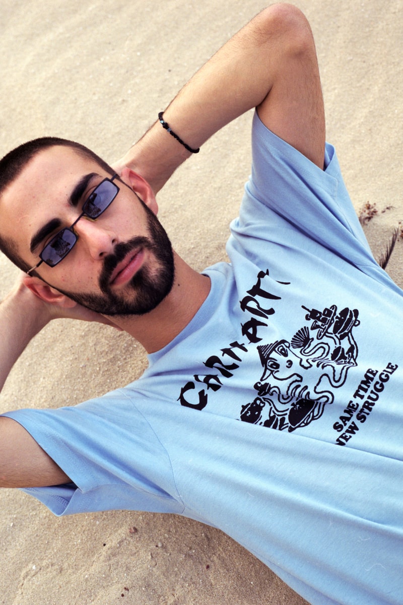 Carhartt WIP Upclassics Editorial Fashion Clothing Lookbook Cheb Moha Chndy Workwear Streetwear Kuwait Middle East