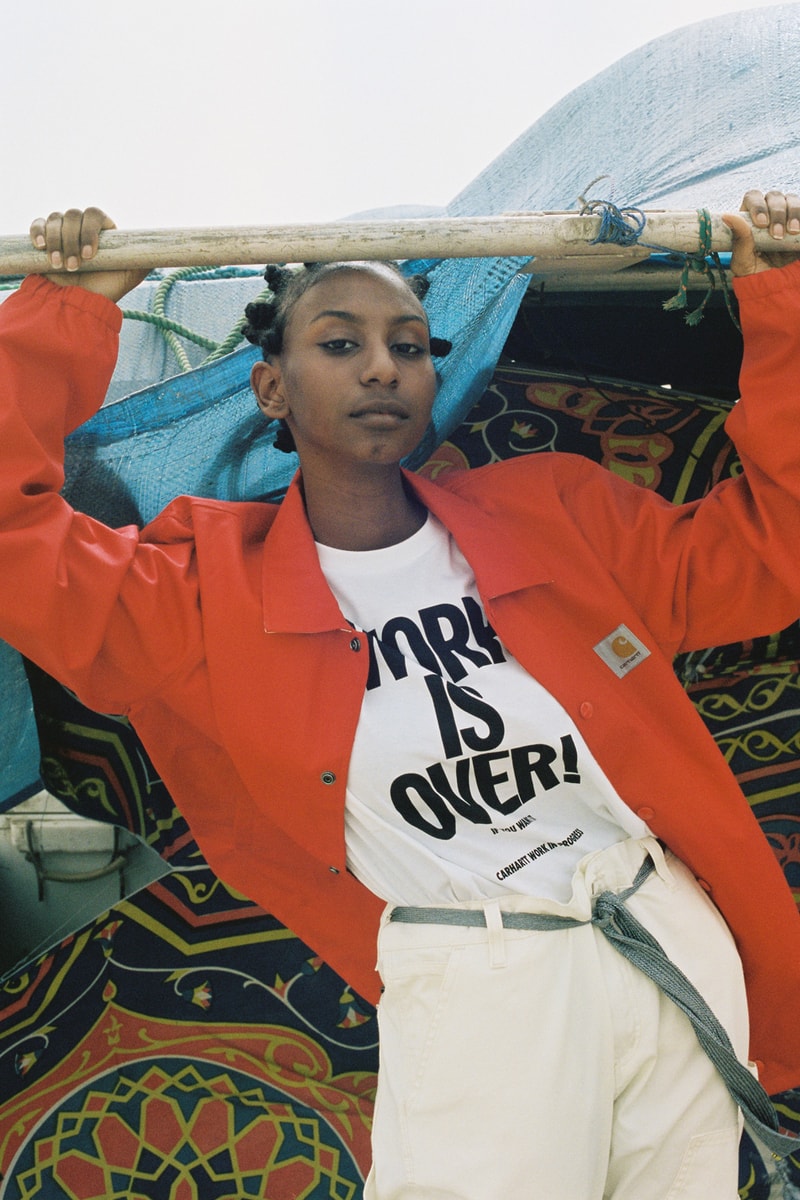 Carhartt WIP Upclassics Editorial Fashion Clothing Lookbook Cheb Moha Chndy Workwear Streetwear Kuwait Middle East