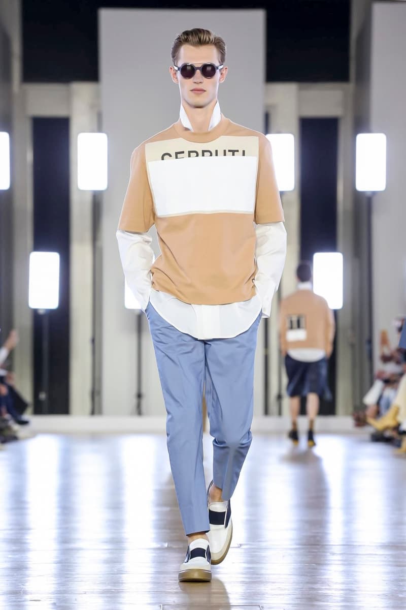 Cerruti 2018 Spring/Summer Collection Paris Fashion Week Men's Runway Show