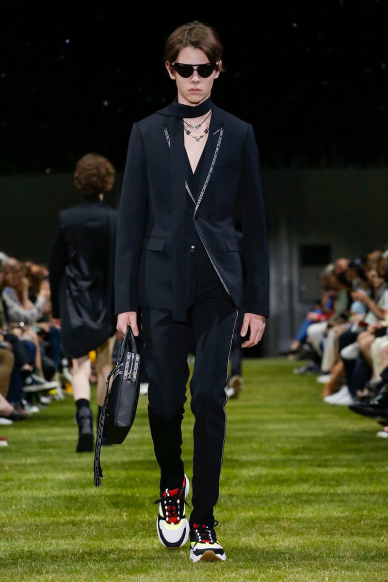 Dior Homme 2018 Spring/Summer Collection Paris Fashion Week Men's ss18 pfw men france late night Kris Van Assche President Emmanuel Macron