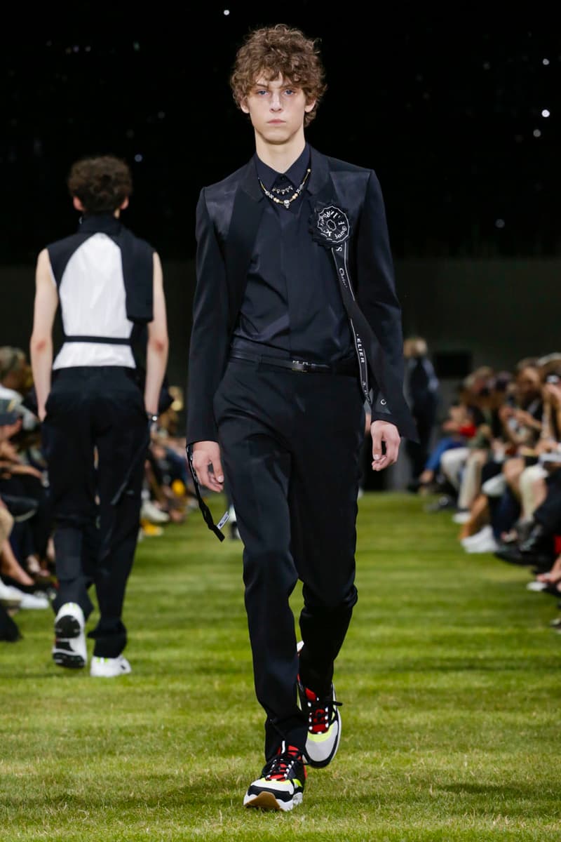 Dior Homme 2018 Spring/Summer Collection Paris Fashion Week Men's ss18 pfw men france late night Kris Van Assche President Emmanuel Macron