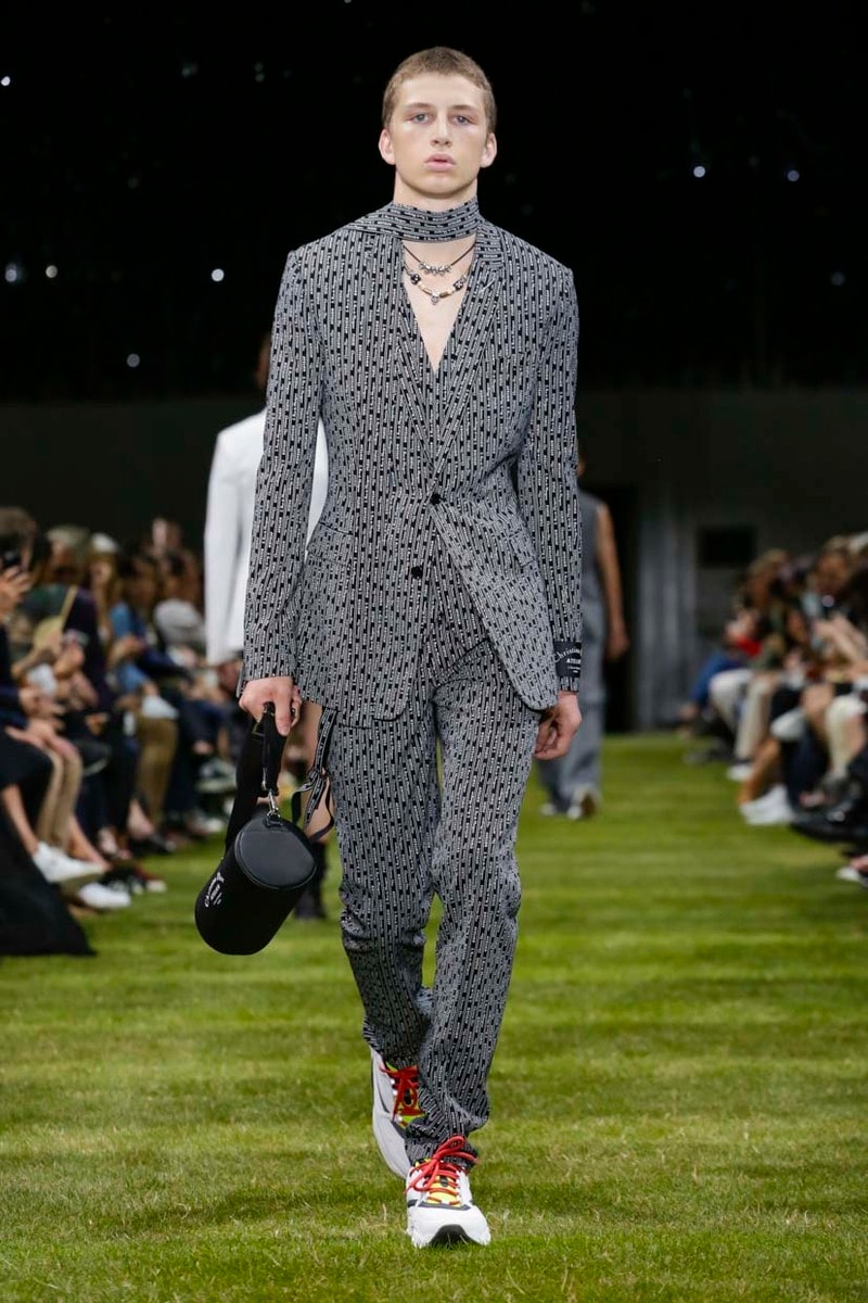 Dior Homme 2018 Spring/Summer Collection Paris Fashion Week Men's ss18 pfw men france late night Kris Van Assche President Emmanuel Macron