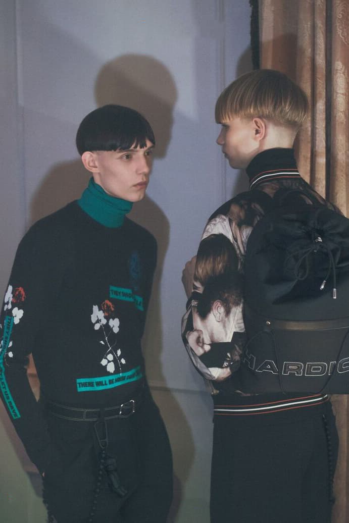 Dior Homme winter 2017-2018 Campaign Showcases Classy Rave Gear Dave Gahan Depeche mode Kris Van Assche
