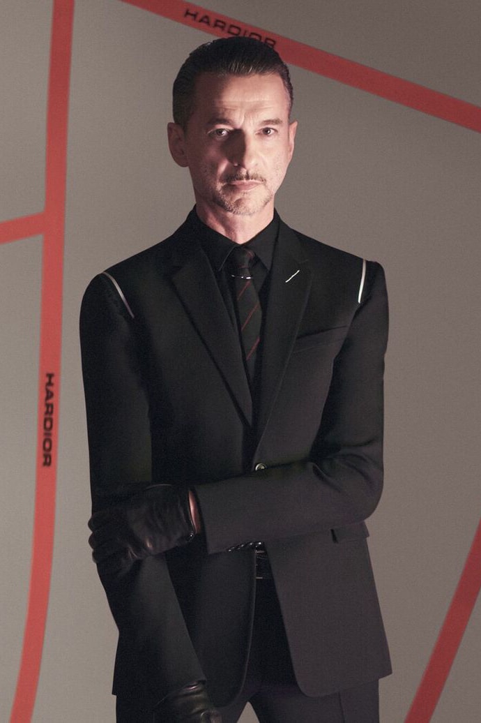 Dior Homme winter 2017-2018 Campaign Showcases Classy Rave Gear Dave Gahan Depeche mode Kris Van Assche