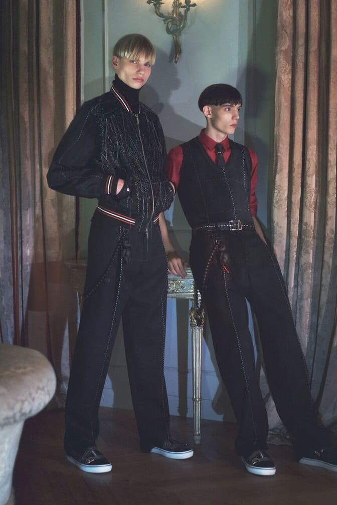 Dior Homme winter 2017-2018 Campaign Showcases Classy Rave Gear Dave Gahan Depeche mode Kris Van Assche