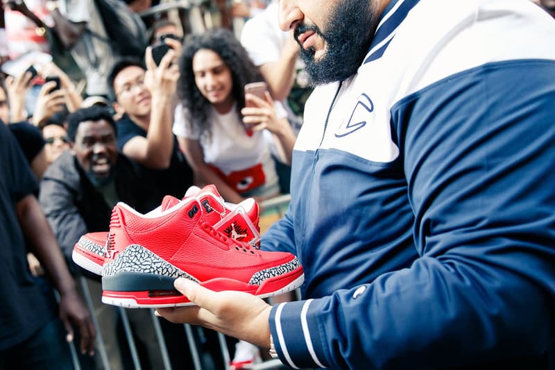 DJ Khaled Air Jordan 3 Collab Stadium Goods Red We The Best