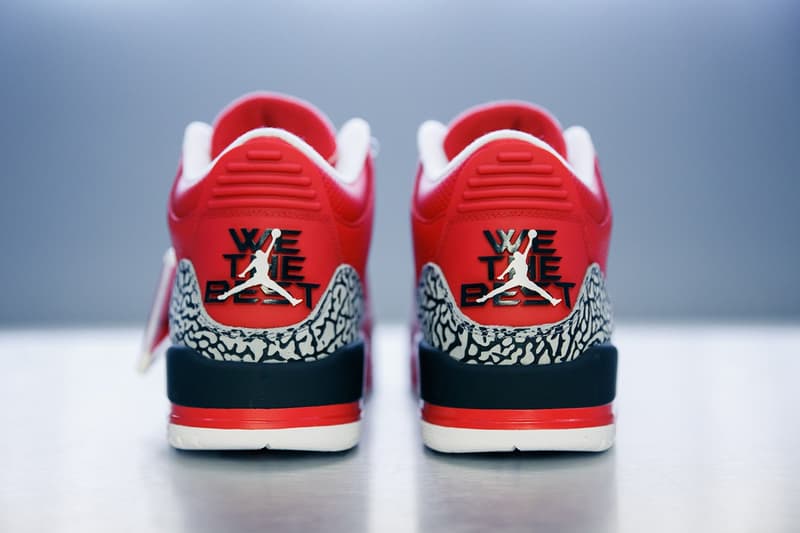 DJ Khaled Air Jordan 3 Collab Stadium Goods Red We The Best